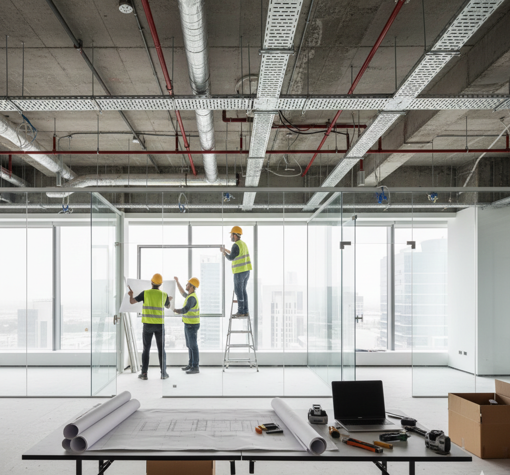 Office Fit-Out in Progress